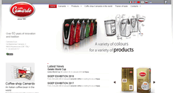 Desktop Screenshot of caffecamardo.com